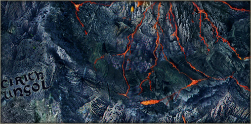 Map of Mordor