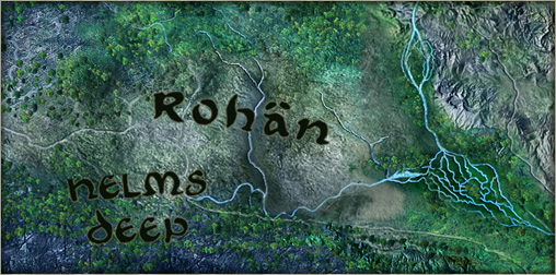 Map of Rohan